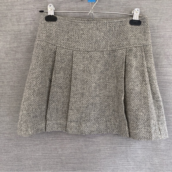 earth music ecology Dresses & Skirts - Earth Music Ecology Skirt Mini Grey Wool